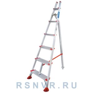 Стремянка алюминиевая ступень=6шт