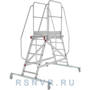 Подмости алюминиевые ступень=3шт